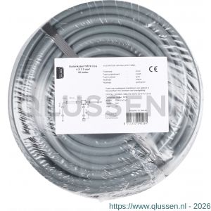 Q-Link buitenkabel YMVK DCA 4x2.5 mm2 50 m grijs 01.266.49
