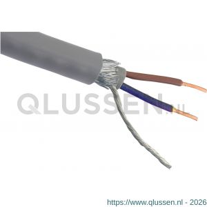 Q-Link grondkabel YMVK-AS DCA 2x2.5 mm2 50 m grijs 01.266.51