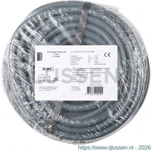 Q-Link grondkabel YMVK-AS DCA 3x2.5 mm2 25 m grijs 01.266.52