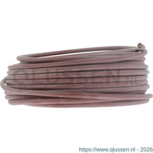 Q-Link siliconen kabel hittebestendig tot 180 graden 3x0.75 mm2 25 m rood-bruin 01.266.77