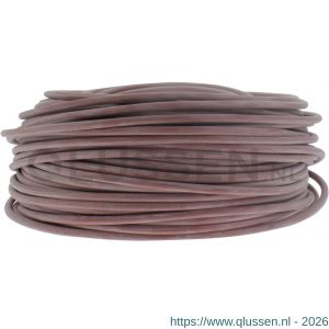 Q-Link siliconen kabel hittebestendig tot 180 graden 3x0.75 mm2 100 m rood-bruin 01.266.79