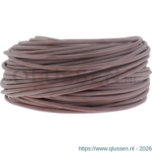 Q-Link siliconen kabel hittebestendig tot 180 graden 3x0.75 mm2 100 m rood-bruin 01.266.79