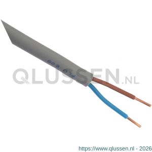 Q-Link buitenkabel XMVK 2x1.5 mm2 20 m grijs 01.268.13