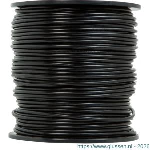 Q-Link huishoudsnoer VMVS belastbaar tot 1200 W 2x0.75 mm2 zwart 01.269.01