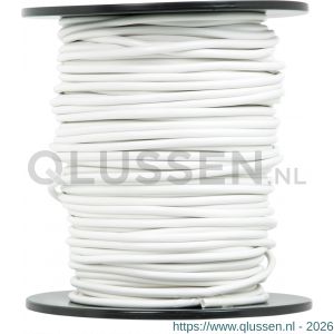 Q-Link huishoudsnoer VMVS belastbaar tot 1200 W 3x0.75 mm2 wit 01.269.02