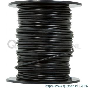 Q-Link huishoudsnoer VMVS belastbaar tot 1200 W 3x0.75 mm2 zwart 01.269.03