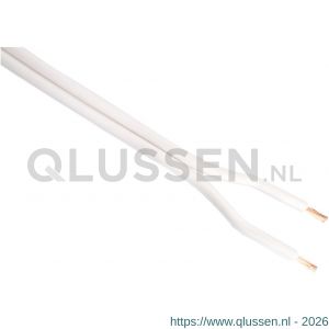 Q-Link tweelingsnoer zwakstroom tot 42 volt 2x0,75 mm2 350x1 m wit 01.269.74