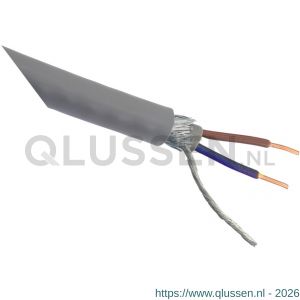 Q-Link grondkabel XMVK-AS 2x2.5 mm2 200x1 m grijs 01.269.90