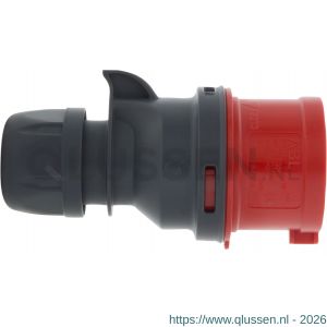 Q-Link krachtstekker 4-polig A 16 A twist montage rood 01.371.36