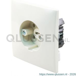 Q-Link contactdoos Perilex inbouw 16 A crème 01.372.10