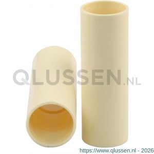 Pipelife sok PVC slagvast diameter 3-4 inch crème set 3 stuks 01.474.02