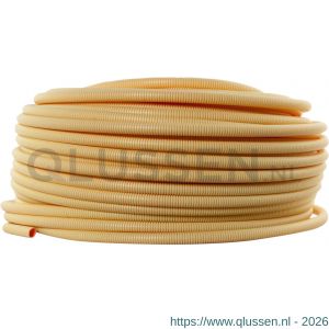 Pipelife installatiebuis diameter 5/8 flexibel Flexivolt low frictIon 100 m geel 01.474.50