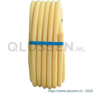 Pipelife installatiebuis diameter 5/8 flexibel Flexivolt low frictIon 20 m geel 01.474.52
