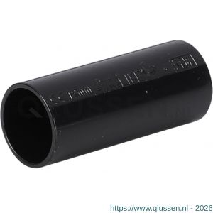 Pipelife sok diameter 3/4 PVC zwart set 3 stuks 01.474.83