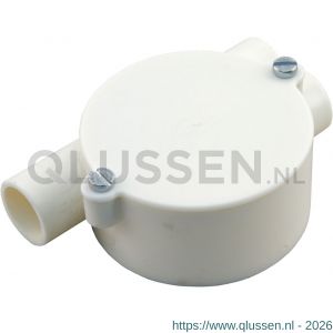 Attema lasdoos Top-trekdoos 2x rechts diameter 5/8 crème 01.475.86