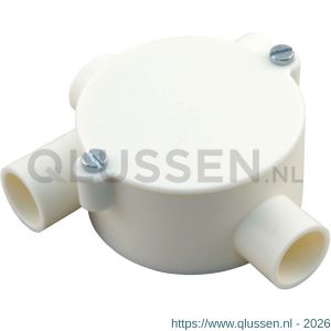 Attema lasdoos kruisdoos diameter 5/8 crème 01.475.93