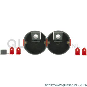Attema inbouwdoos holle wand UHW40 diameter 5/8 grijs 01.476.08