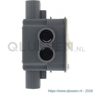 Attema centraaldoos met deksel ongelijk diameter 5/8 inch grijs 01.476.30