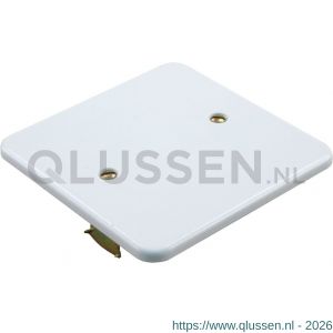 Q-Link blindplaat universeel 82x82 mm polarwit 01.477.10