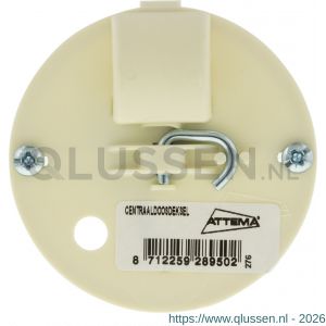 Q-Link centraaldoosdeksel rond crème 01.477.34