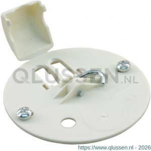 Q-Link centraaldoosdeksel rond crème 01.477.34