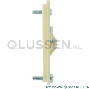 Q-Link centraaldoosdeksel met haak vierkant crème 01.477.35