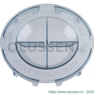 Attema deksel inbouwdoos transparant set 10 stuks 01.477.64
