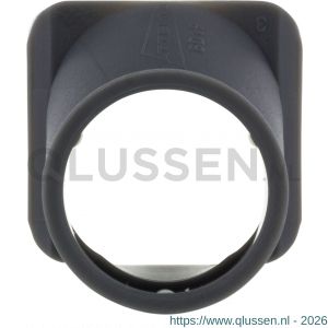 Attema spruitstuk voor inbouwdoos enkel 1x diameter 3-4 inch grijs set 10 stuks 01.477.75
