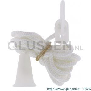 Q-Link trekkoord met reflecterende knop 145 cm wit 01.895.20