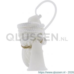 Q-Link trekkoord met reflecterende knop 145 cm wit 01.895.20