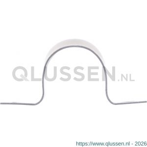 Q-Link zadel installatiebuis met schroeven 19 mm wit set 20 stuks 03.003.69