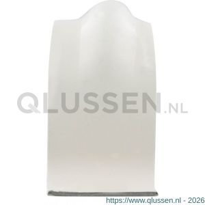 Q-Link zadel installatiebuis met schroeven 19 mm wit set 20 stuks 03.003.69