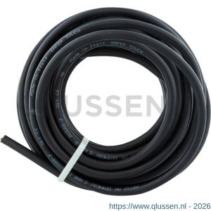 Q-Link rubber kabel glad 3x1.0 mm2 10 m zwart 03.006.95