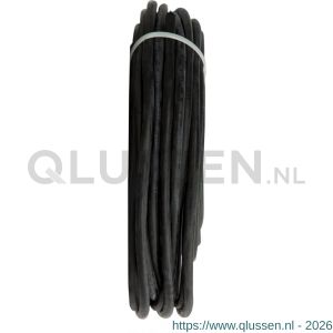 Q-Link rubber kabel glad 3x1.0 mm2 20 m zwart 03.006.96