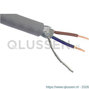 Q-Link grondkabel XMVK-AS 2x2.5 mm2 10 m grijs 03.007.46