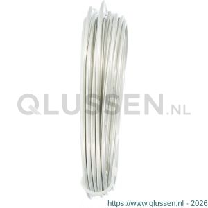 Q-Link aarddraad 4 mm2 5 m blank vertind 03.030.00