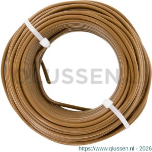 Q-Link installatiedraad VD 2.5 mm2 20 m bruin 03.030.09