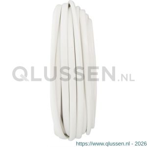 Q-Link huishoudsnoer plat belastbaar tot 1200 W 2x0.75 mm2 10 m wit 03.030.39