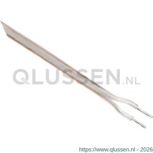 Q-Link tweelingsnoer zwakstroom tot 42 volt 2x0,75 mm2 5 m transparant 03.030.64