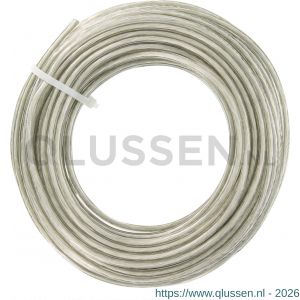 Q-Link tweelingsnoer zwakstroom tot 42 volt 2x0,75 mm2 10 m vertind transparant 03.030.68