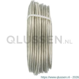 Q-Link tweelingsnoer zwakstroom tot 42 volt 2x0,75 mm2 10 m vertind transparant 03.030.68
