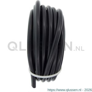 Q-Link huishoudkabel hittebestendig tot 90 graden 3x1.0 mm2 5 m zwart 03.030.70