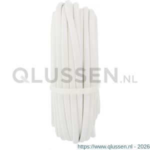 Q-Link huishoudsnoer plat belastbaar tot 1200 W 2x0.75 mm2 20 m wit 03.030.73
