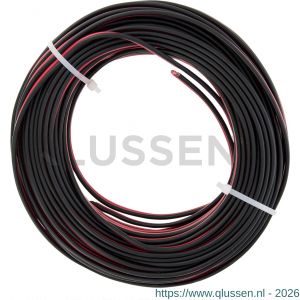 Q-Link luidsprekersnoer 2x0,75 mm2 25 m rood-zwart 03.030.94
