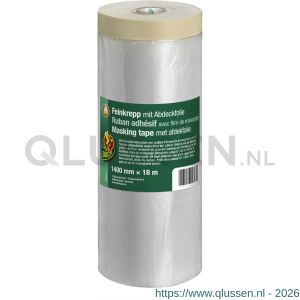 Duck masking tape-afdekfolie 1400 mm x 18 m 20.501.35