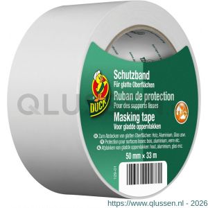Duck PVC-masking tape glad 50 mm x 33 m  wit 20.501.41