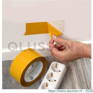 Duck tapijttape folie 50 mm x 10 m 20.501.65