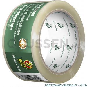 Duck verpakkingstape 48 mm x 66 m transparant 20.501.74