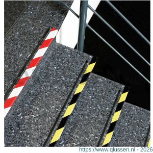 Duck markeringstape 60 mm x 66 m rood-wit 20.501.93