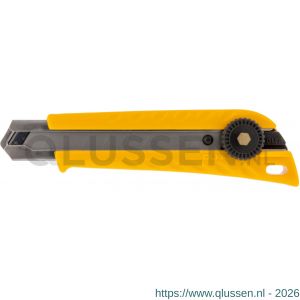 Olfa afbreekmes groot kunststof set l-1 18 mm met 2 reserve messen 20.800.09